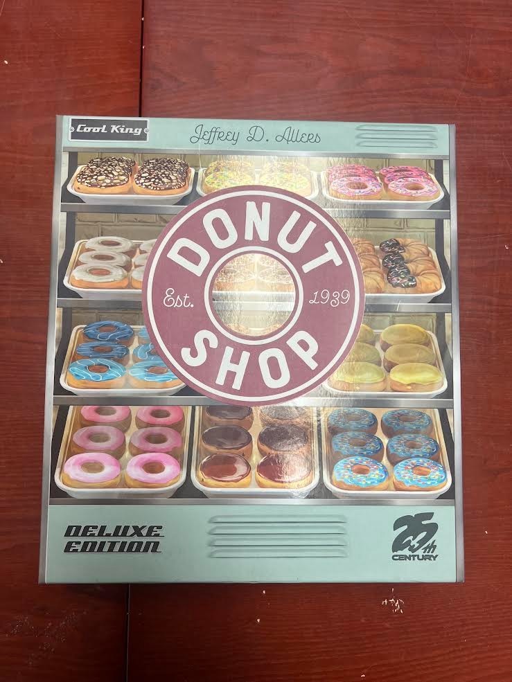 Donut Shop Deluxe Edition Tile Placement Board Game 25th Century Games