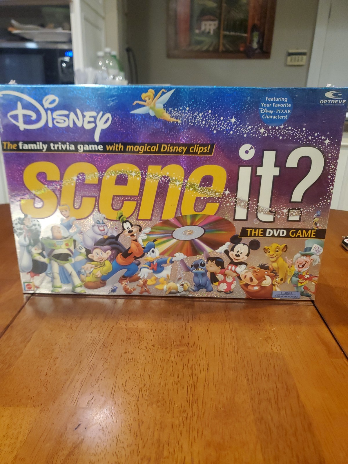 DISNEY SCENE IT? DVD Family Trivia Board Game First Edition 2004 New Sealed