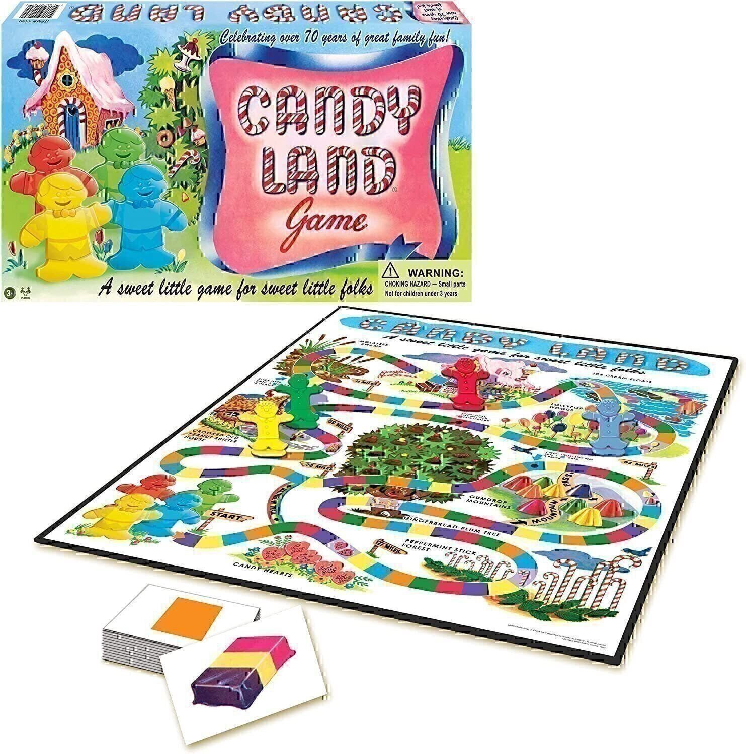 Winning Moves Games Candy Land 65th Anniversary Game, Multicolor (1189)