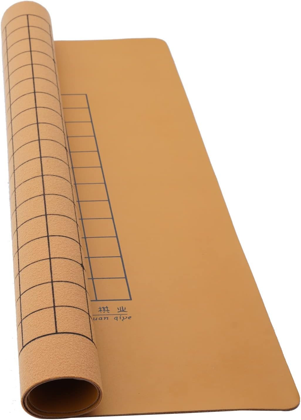 Go Game Board Reversible 19 X 19/13X13 Roll-Up and Foldable Faux Leather Board P
