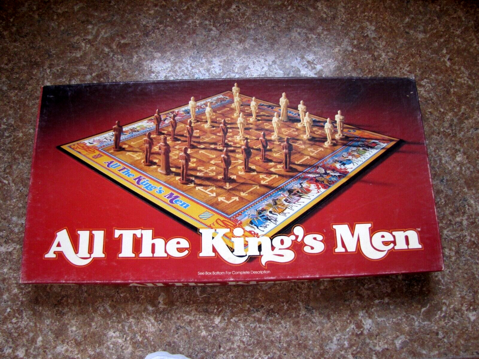 Vintage 1979 All The King’s Men Board Game By Parker’s Brothers Unused New