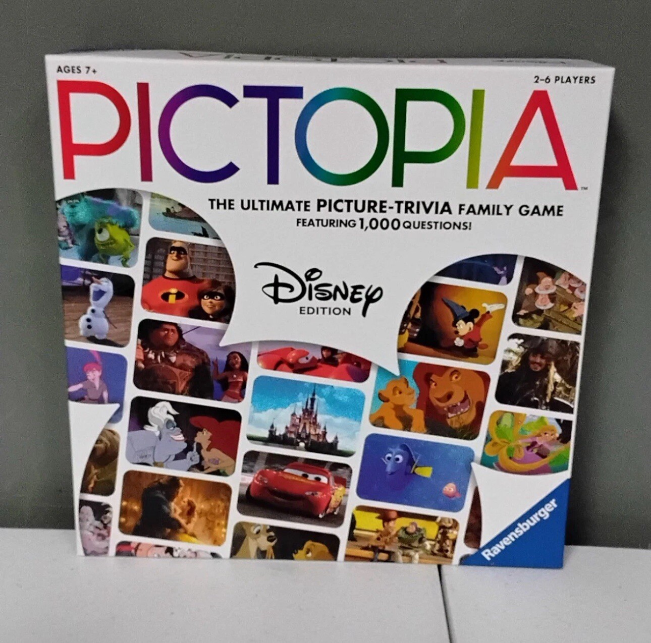 NEW Pictopia Disney Edition The Ultimate Picture Trivia Family Game Ravensburger