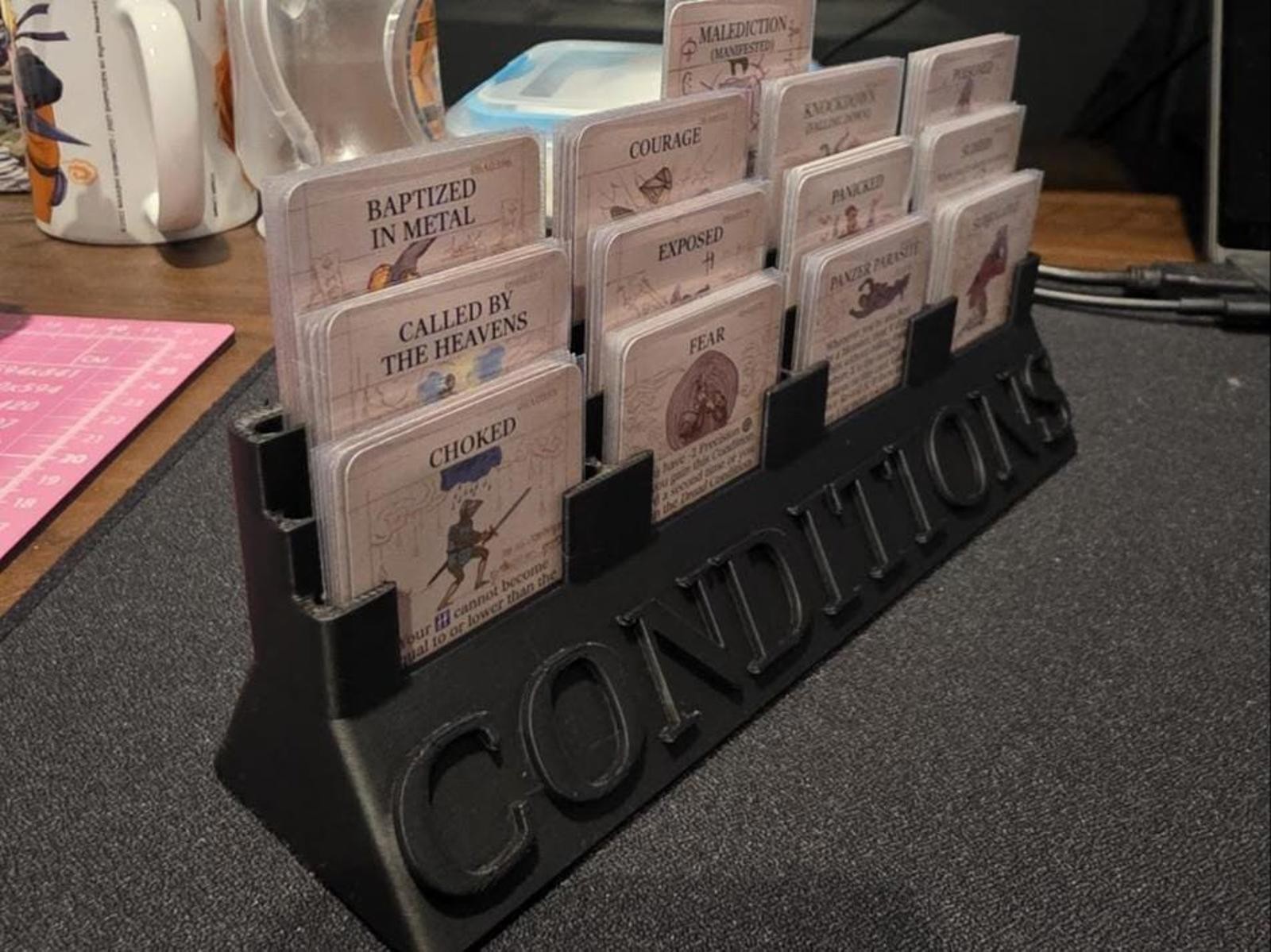 Kingdoms Forlorn Player Aids and Card Holders