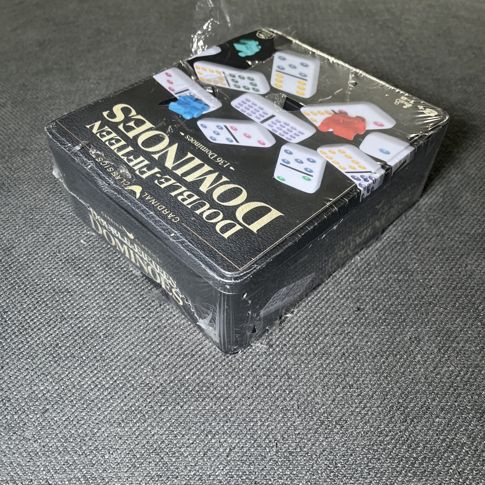 New Cardinal Classics Double Fifteen Dominoes 136 Tile Game Set – Brand New!