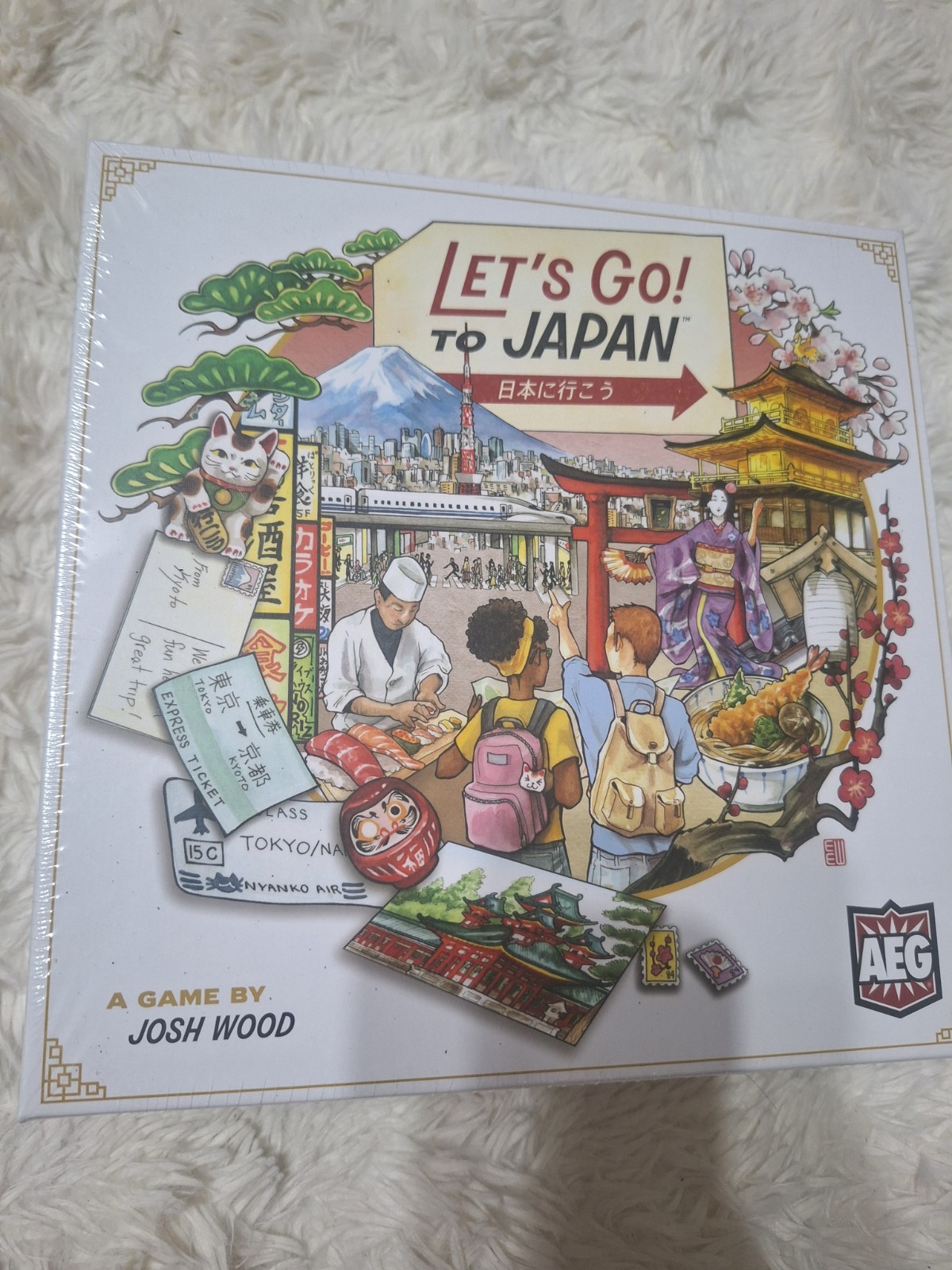 Let’s Go to Japan Board Game Immersive Travel Experience 1-4 Players – NIS
