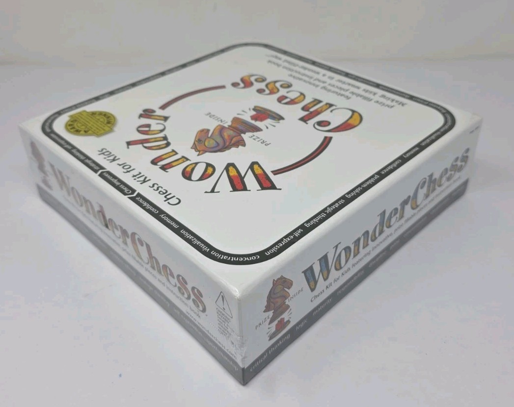 WONDER CHESS – Chess Kit For Kids Award Winner Game NEW Chessboard