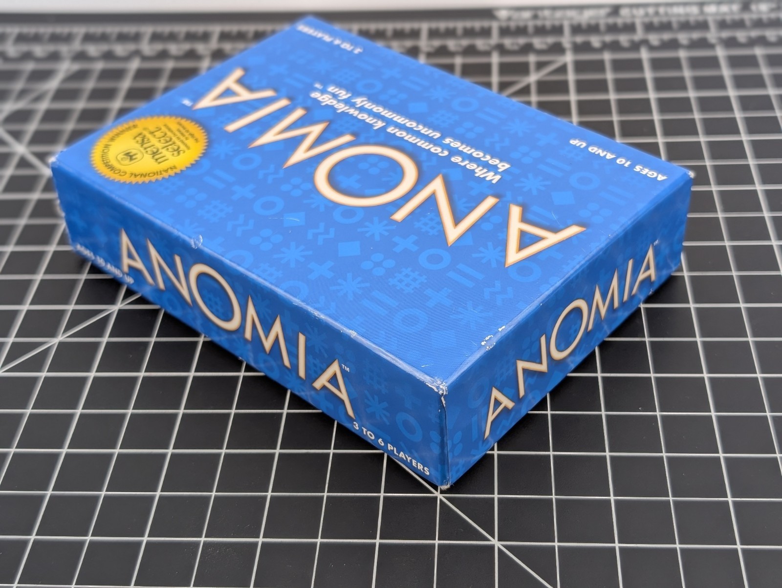 Anomia Card Game – 2012 – Award Winning – Ages 10+ NEW OPEN BOX