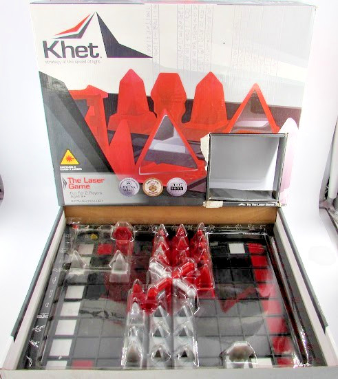 KHET Original 1st Ed. The Laser Game Strategy Board Game Mensa 100% Complete
