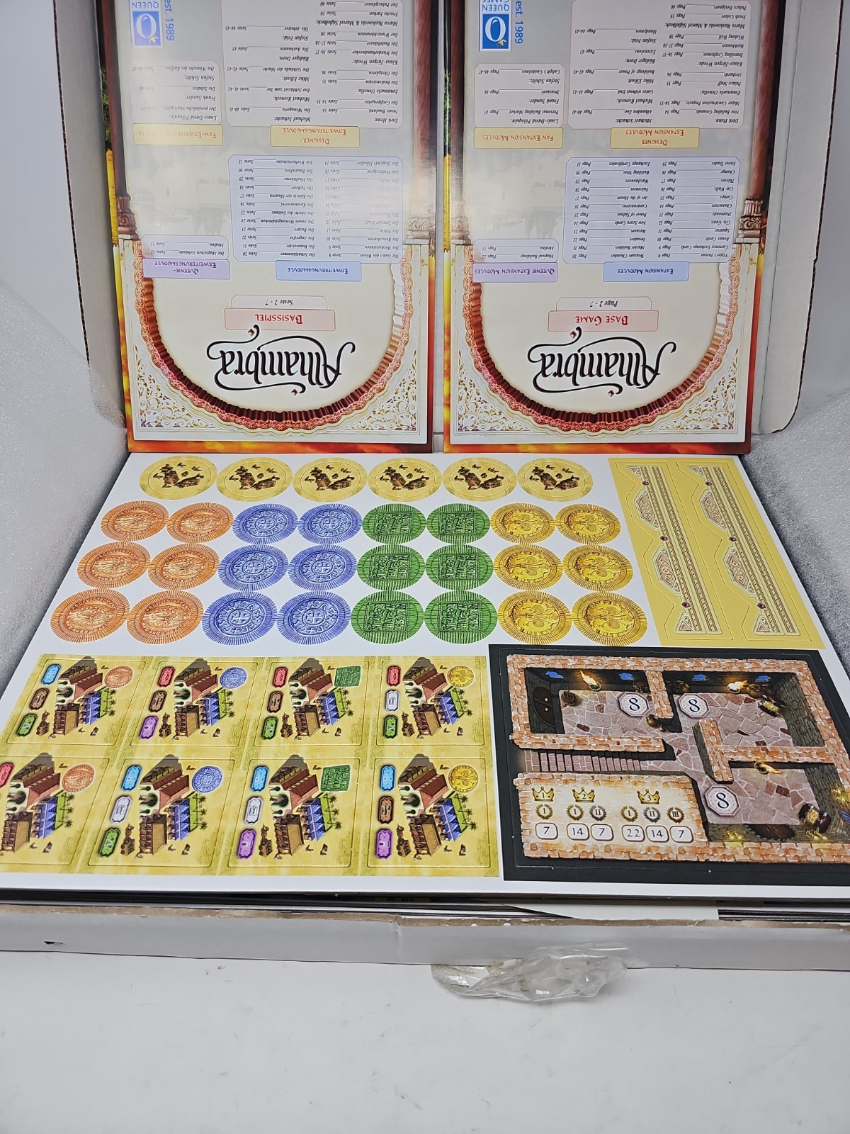 Queen Games Alhambra Limited Designers Edition Mega Box