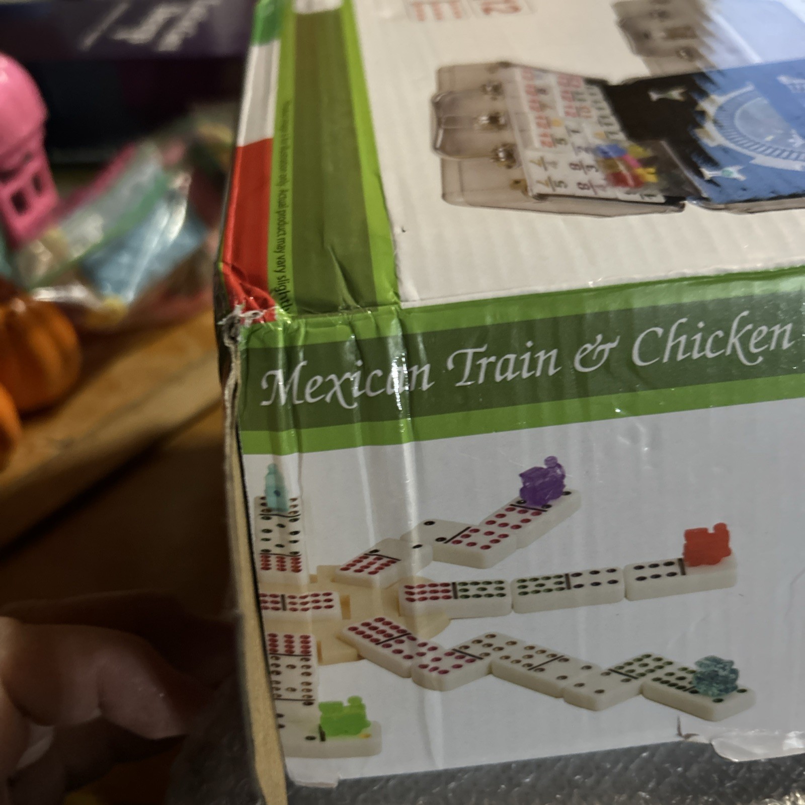 Mexican Train & Chicken Domino Set Pro Set of 91 Double 12 W/ Case CHH games