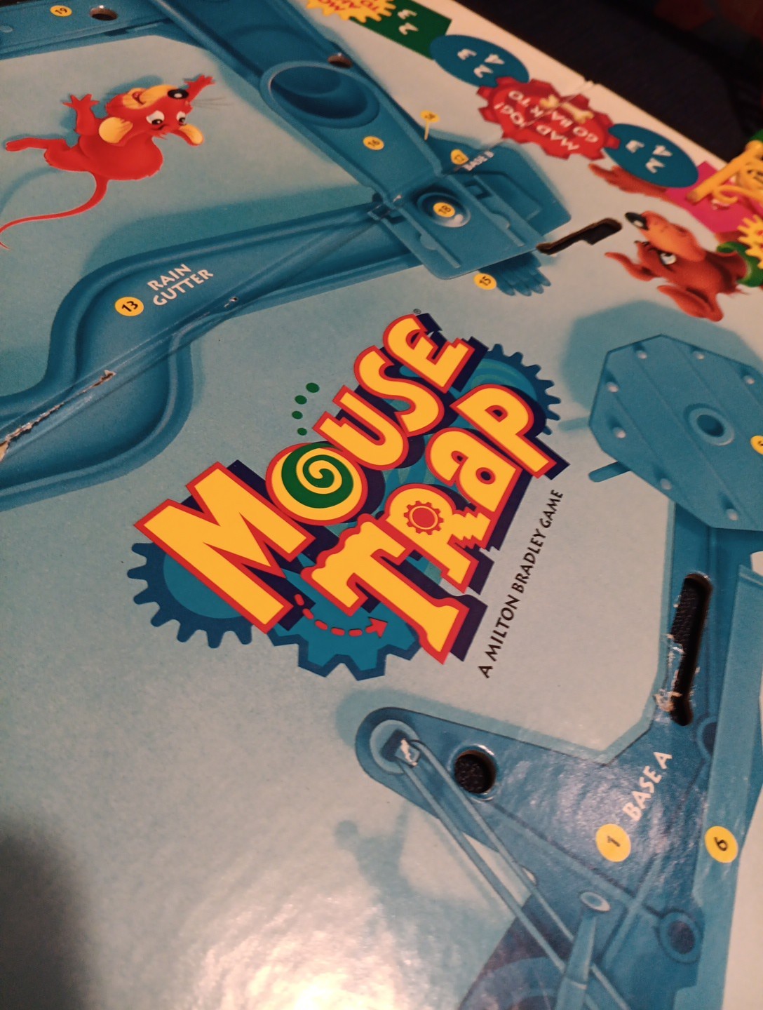 VINTAGE Mouse Trap Milton Bradley 1994 Classic Board Game Kids Family 1Mouse MIA