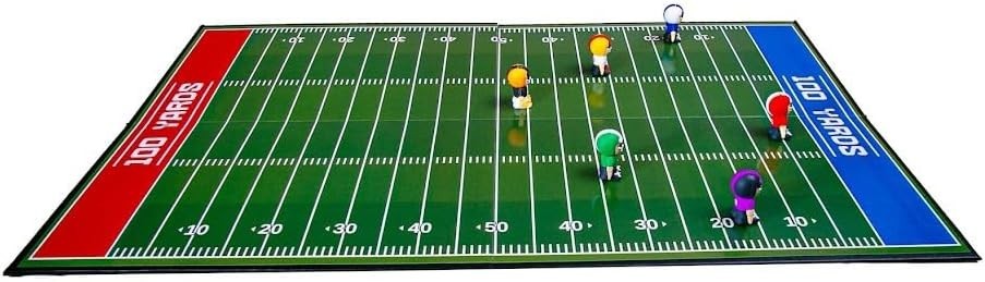 100 Yards Football Board Game | 2 to 6 Players | School, Birthday for Kids | Cla