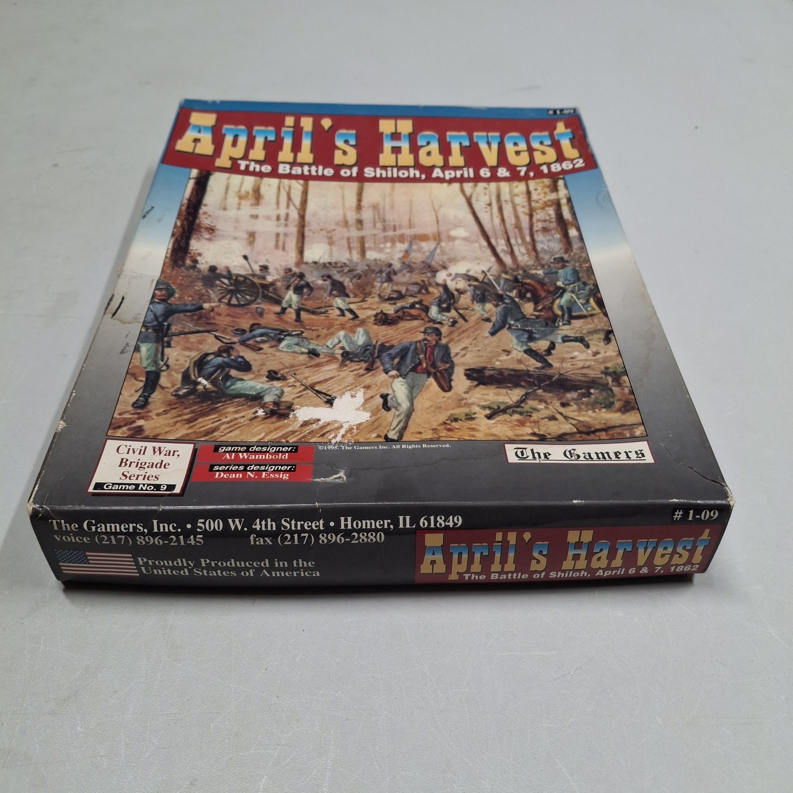 April’s Harvest: The Battle of Shiloh, April 6 & 7, 1862 (Unpunched) CWBS NO. 9