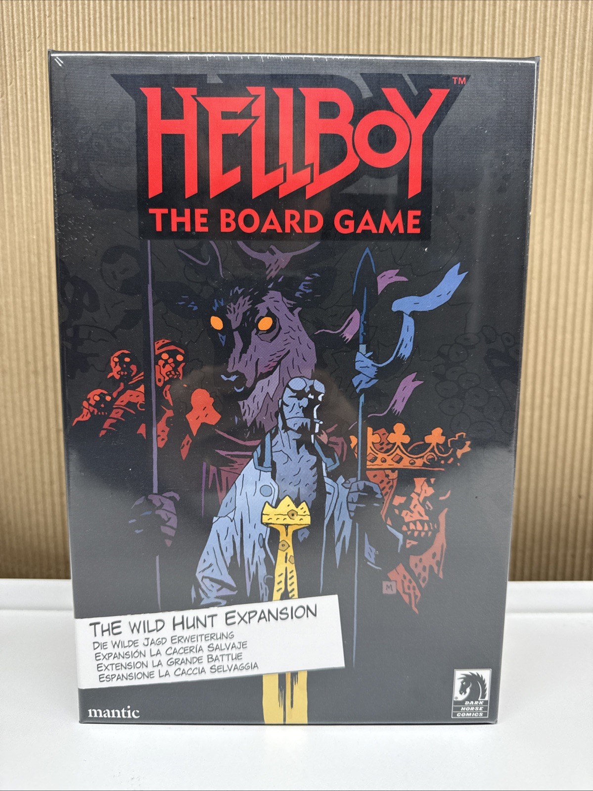 Hellboy The Board Game – The Wild Hunt Expansion Strategy Tabletop W/ Miniatures