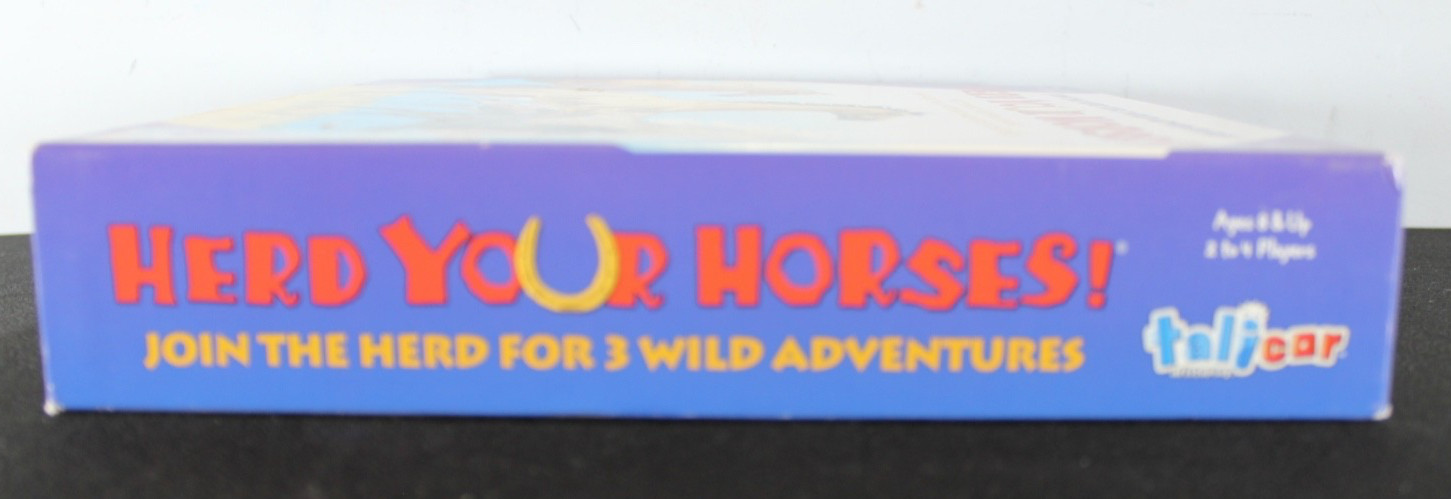 Herd Your Horses Board Game 3 Wild Adventures Aristoplay 2016 Sealed NEW OPEN BO