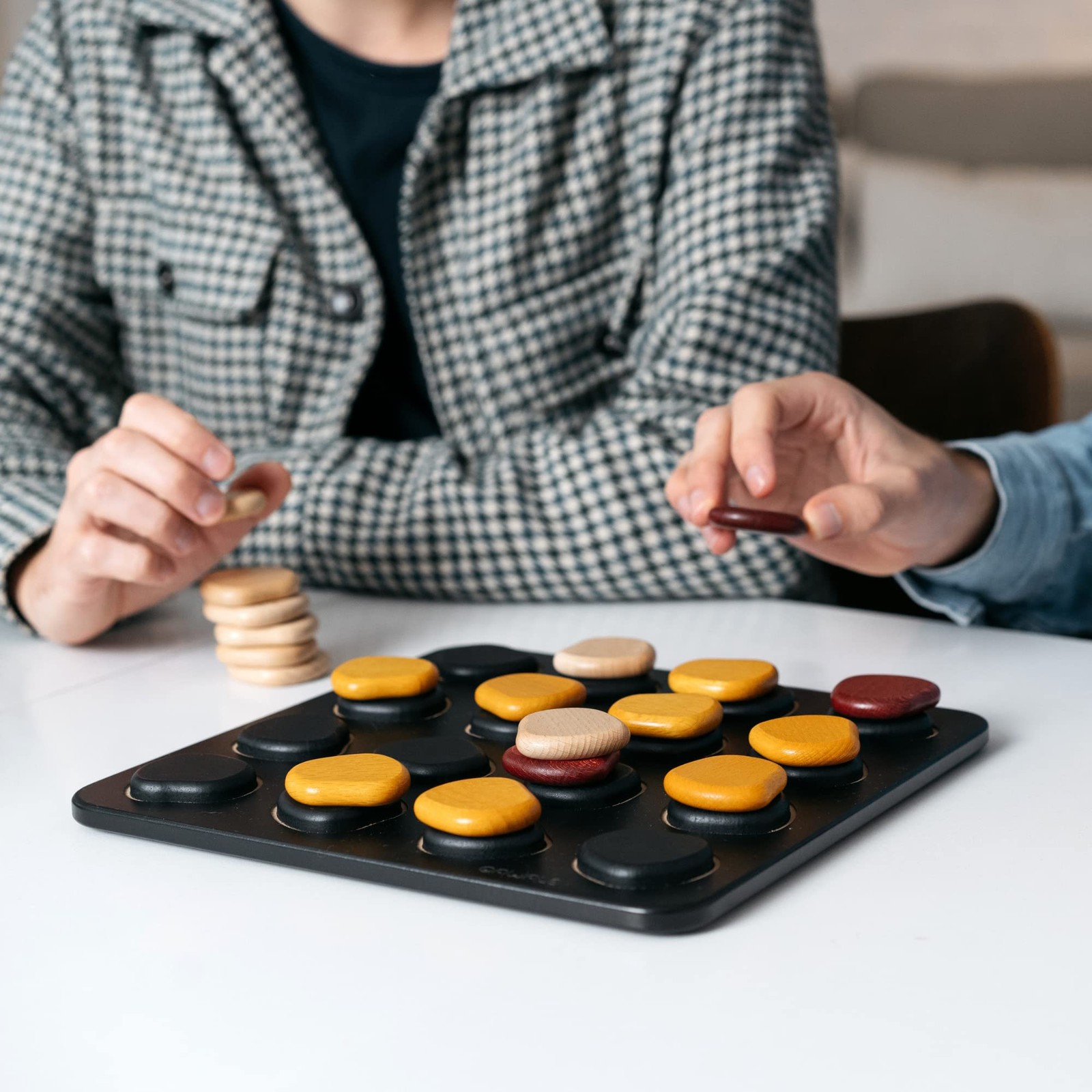 – Of Wooden Abstract Strategy Board Game For Kids And Stone 60