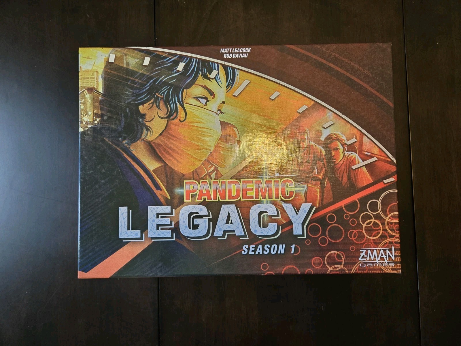 Pandemic Legacy: Season 1 – 100% Complete – Open Box, Sealed Components