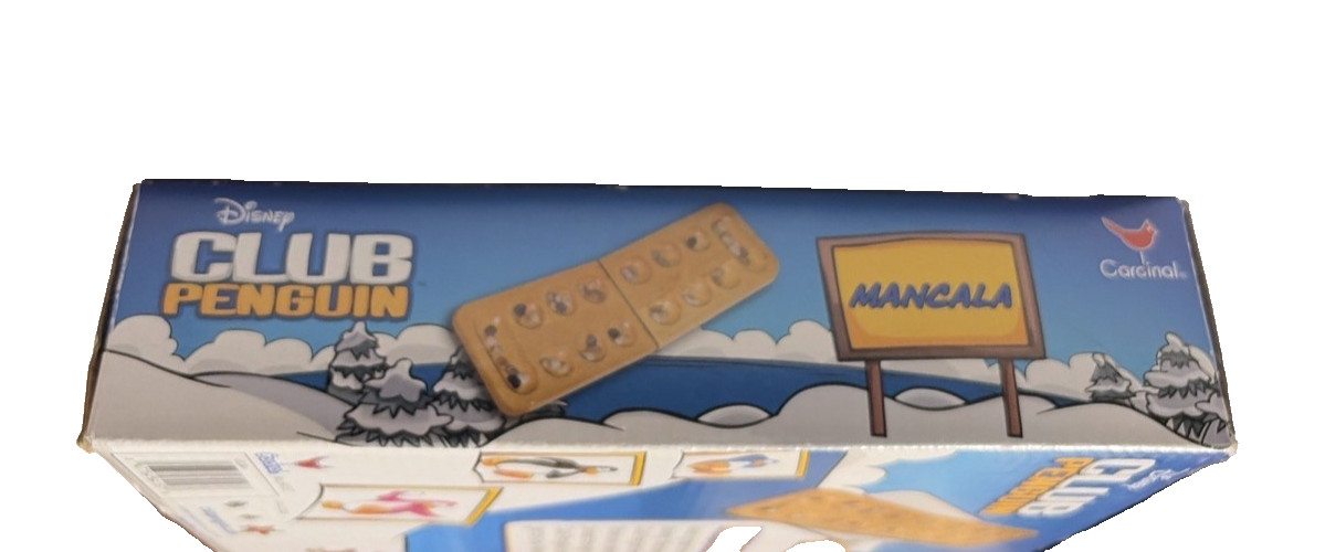 Disney Club Penguin Mancala Wooden Board Game by Cardinal #64157 47 – Stones SEE