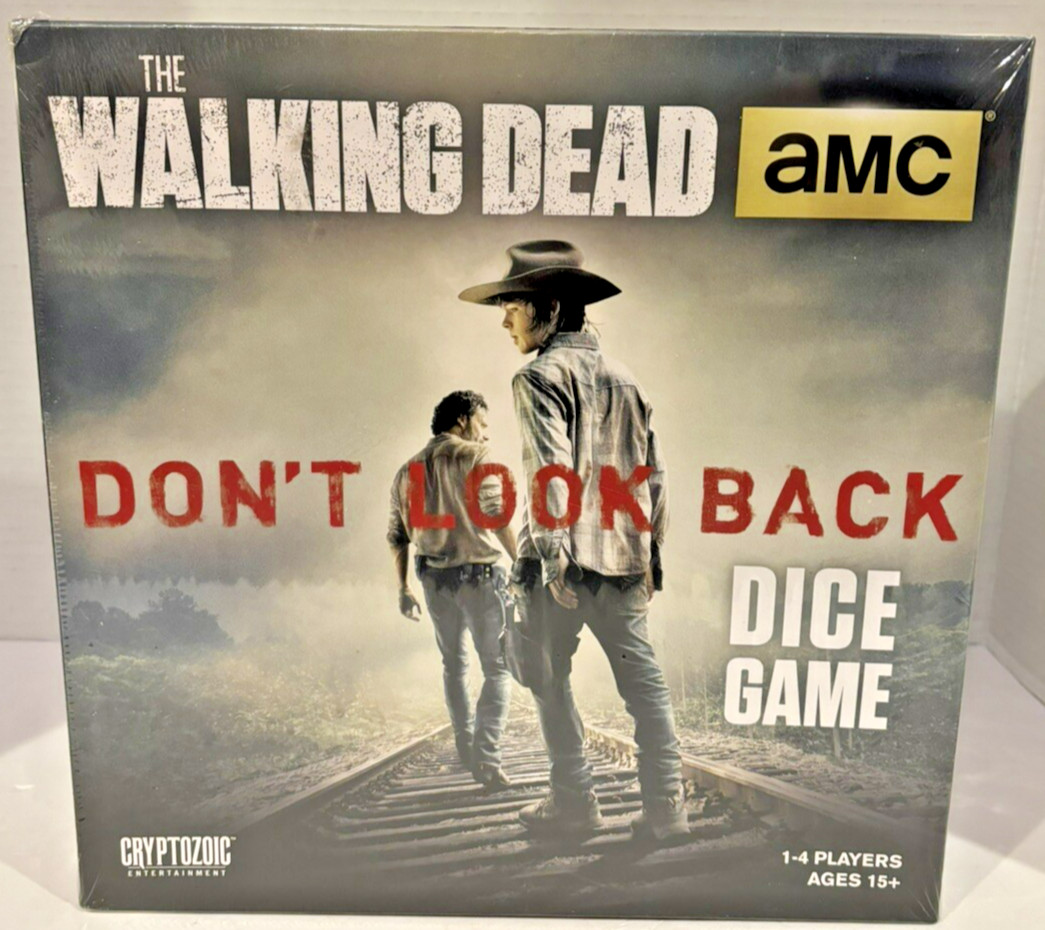 AMC The Walking Dead Don’t Look Back Dice Game Zombie Horror Board Game NEW