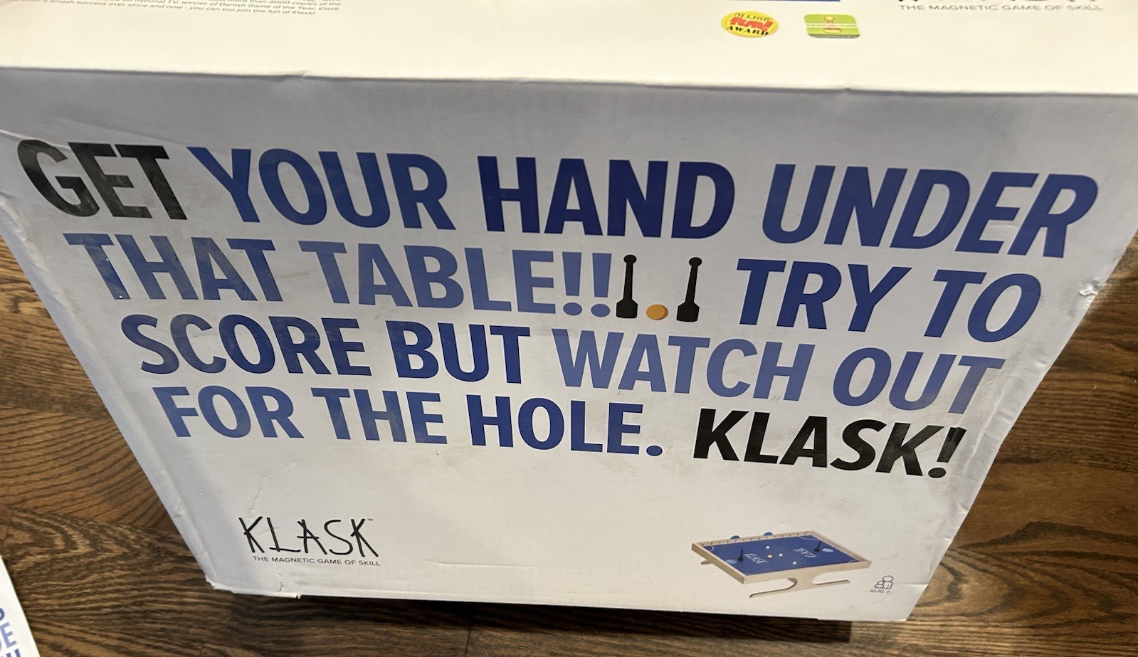Klask Game Magnetic Battle Table 2 Player Board READ