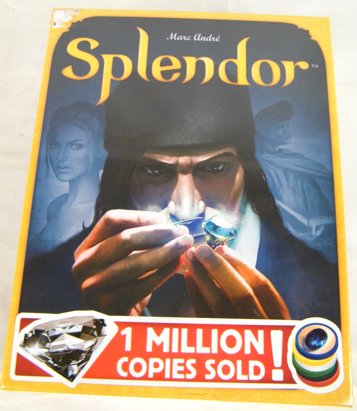 Splendor Board Game Space Cowboys Collect Gemstones Marc Andre New Sealed