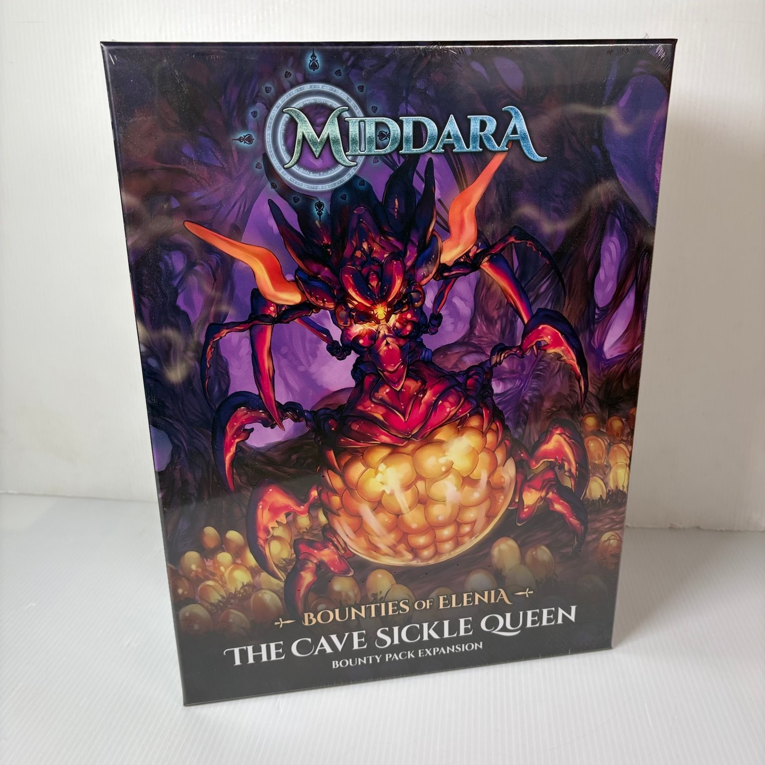 Middara The Cave Sickle Queen Bounty Pack Expansion Board Game Ages 13+