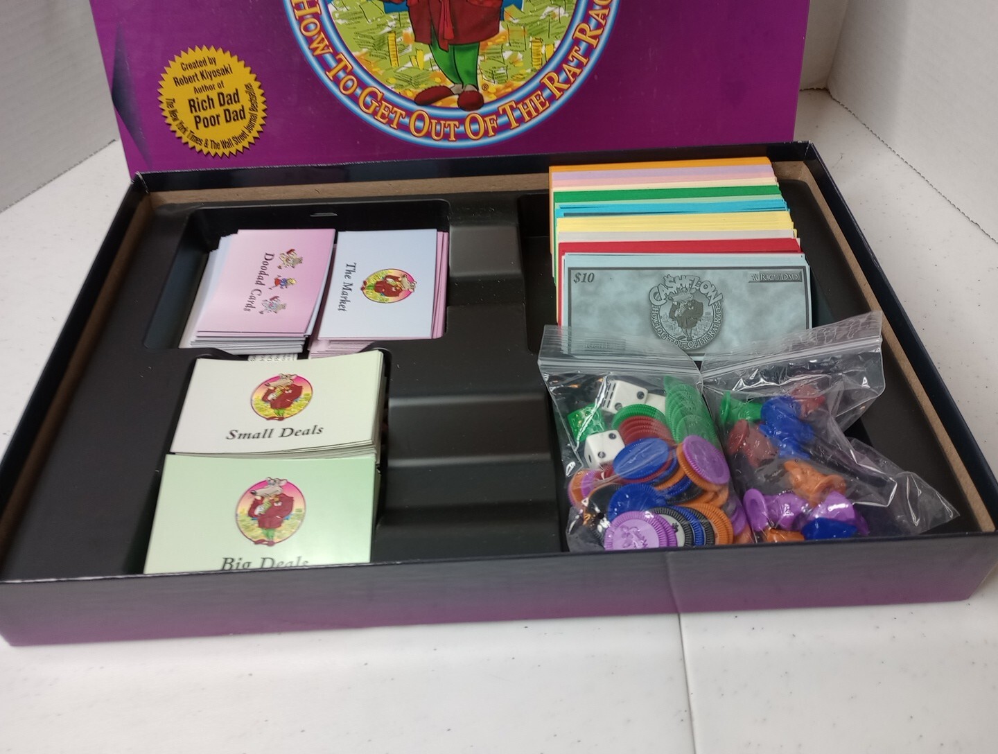 Cashflow Investing 101 Board Game Rich Dad Poor Dad Robert Kiyosaki Financial