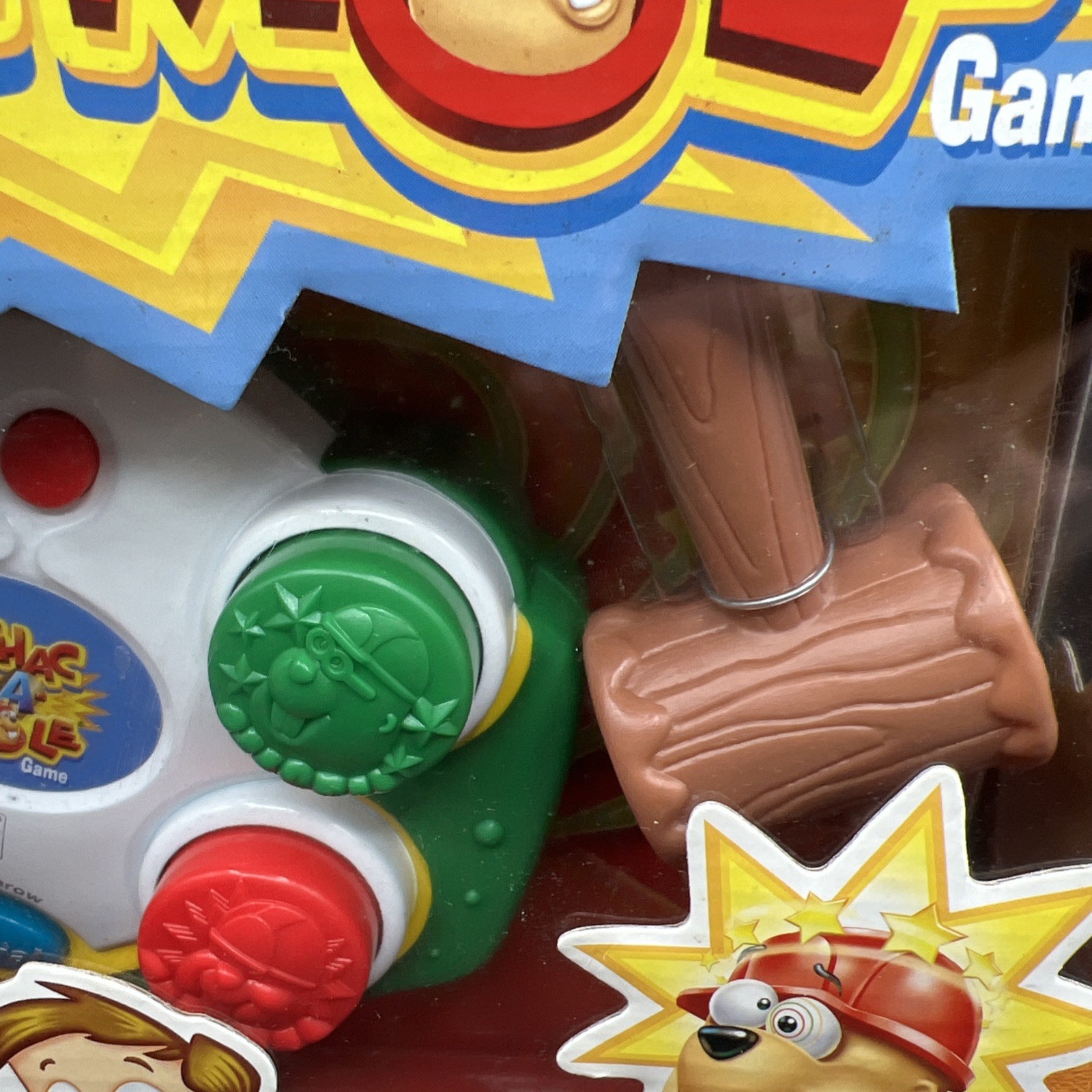 Whac A Mole 2005 Milton Bradley Hasbro Plug Into TV Game NEW Old Stock