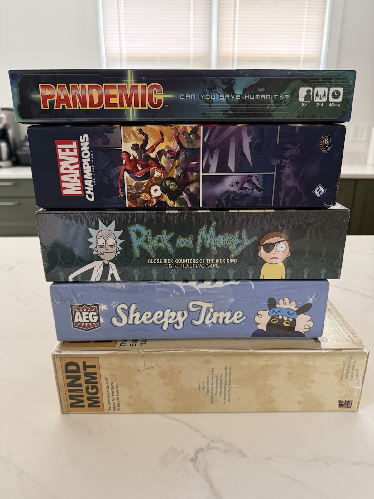 Board game lot!! with msrp of 1 Billion Doll Hairs + 2 Mystery Games