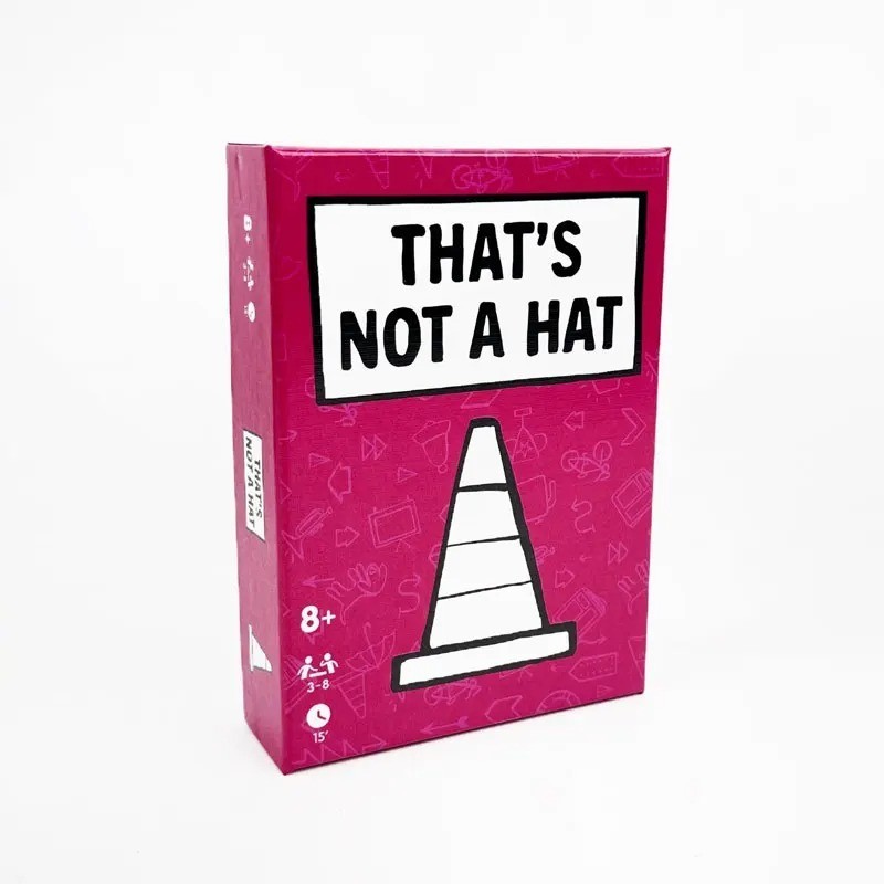 That’S Not a Hat – Fun Bluffing & Memory Party Game for All Ages Components