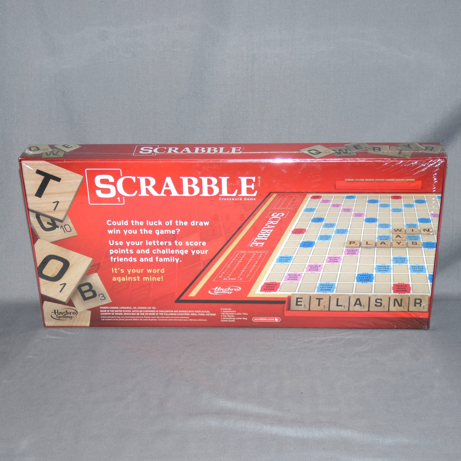 2013 Scrabble Game by Hasbro Factory Sealed