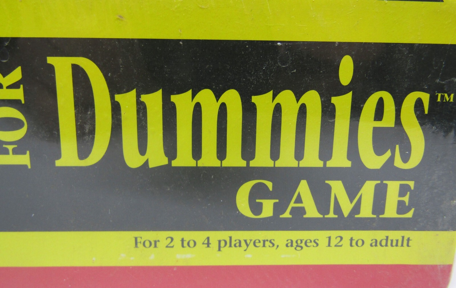 CROSSWORDS for Dummies Game 2-4 Players Ages 12+ NEW Sealed Vintage 1998