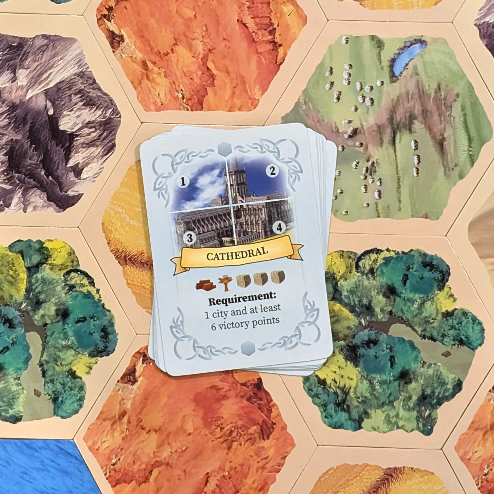 Tabletop Monthly World Wonders Scenario compatible with Catan’s Settlers of C…