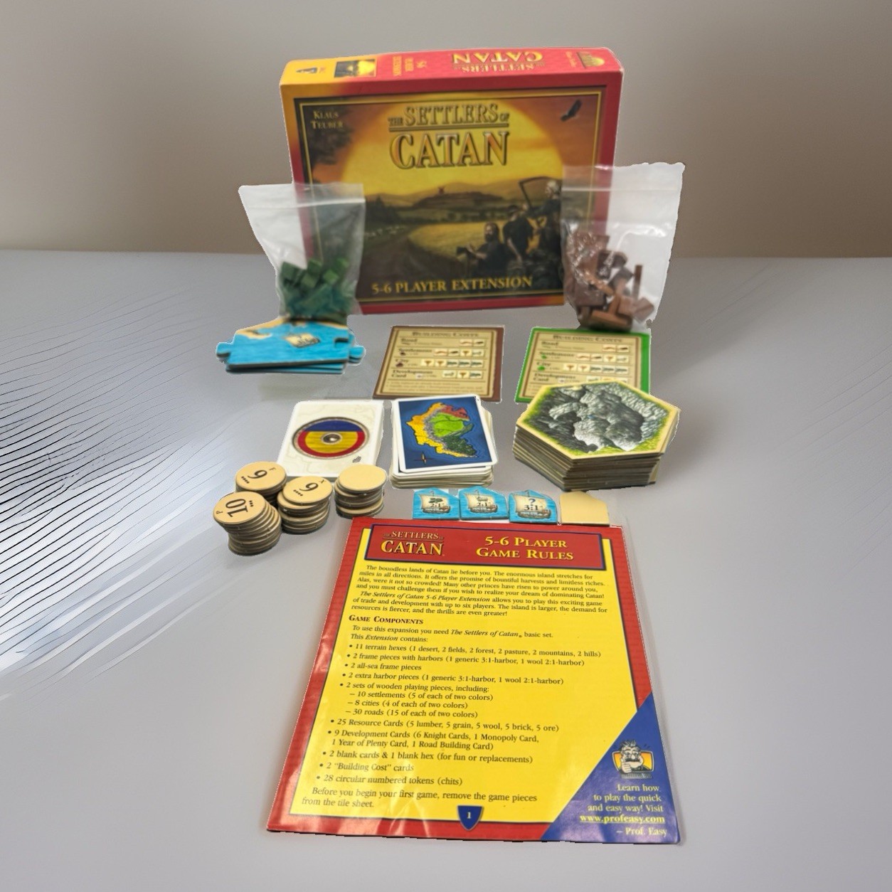 The Settlers of Catan 5-6 Player Extension Mayfair Games #3062 Expansion Sealed