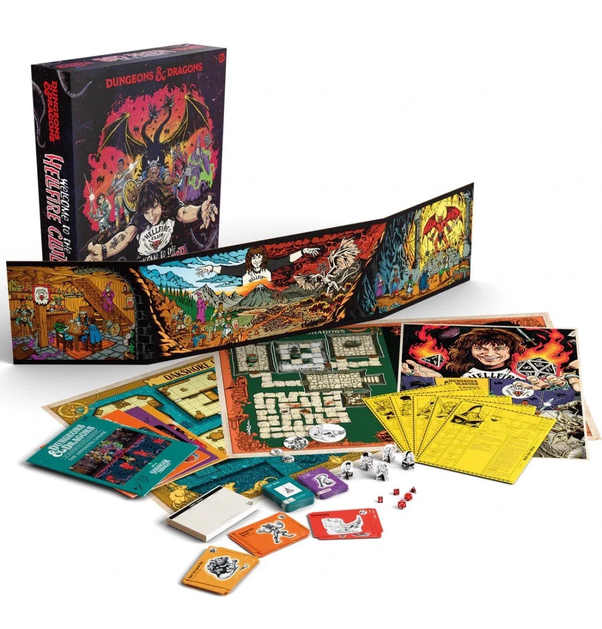 Welcome to the Hellfire Club Game Stranger Things D&D Dungeons & Dragons Sealed