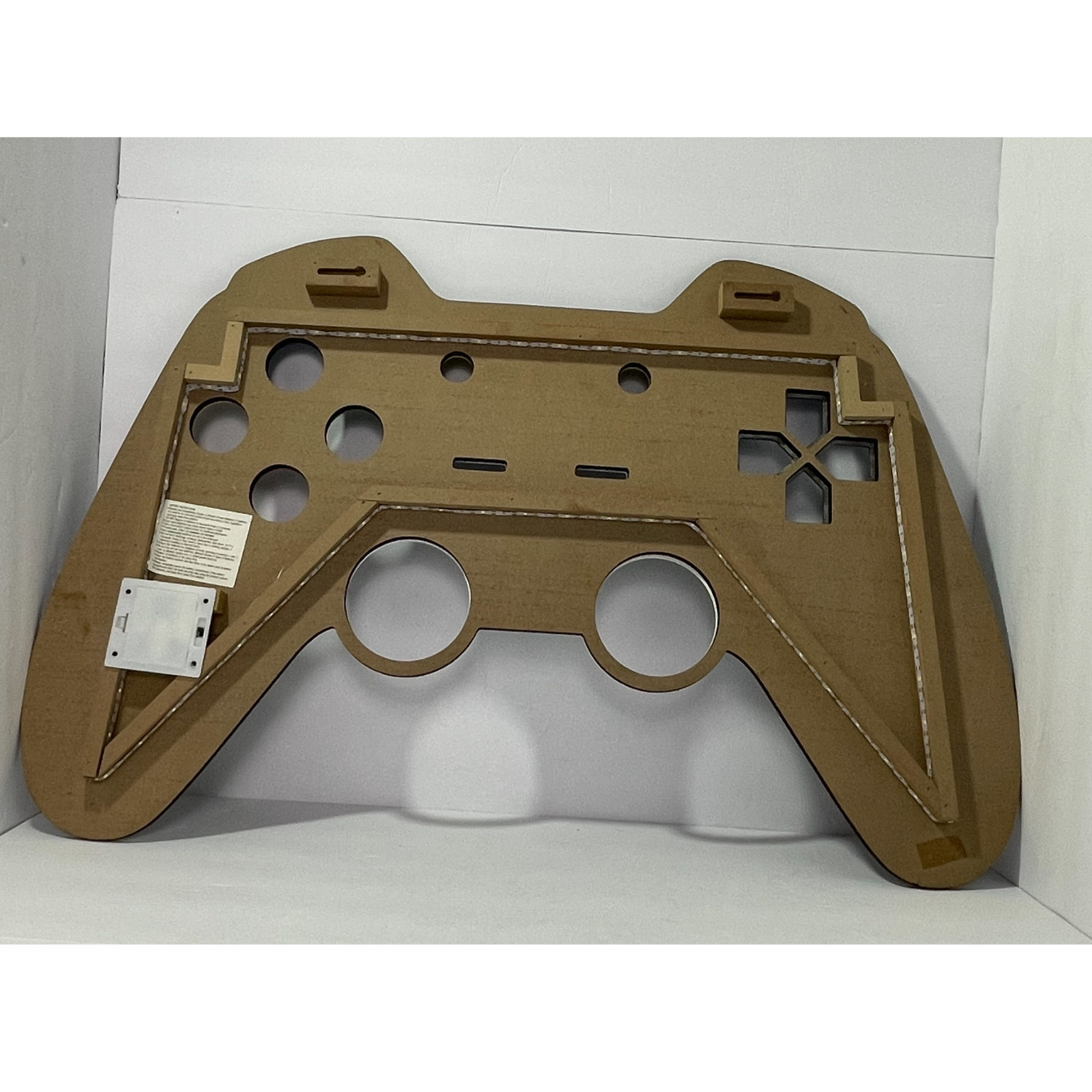 Game Controller LED Light Up Wood Wall Decor Gamer Room Gaming Wall Art 30 Inch