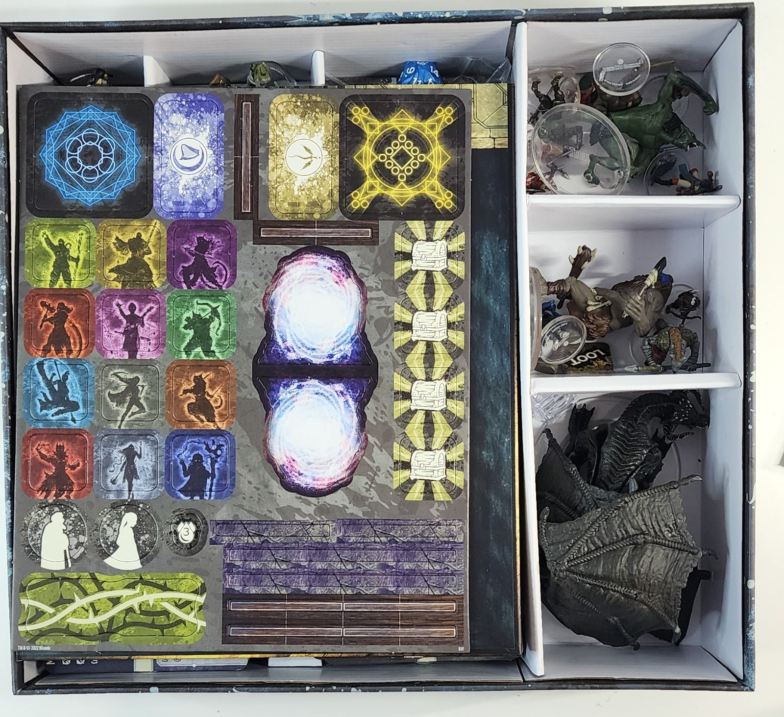 Dungeons & Dragons Onslaught Board Game Core Box Set Starter Box