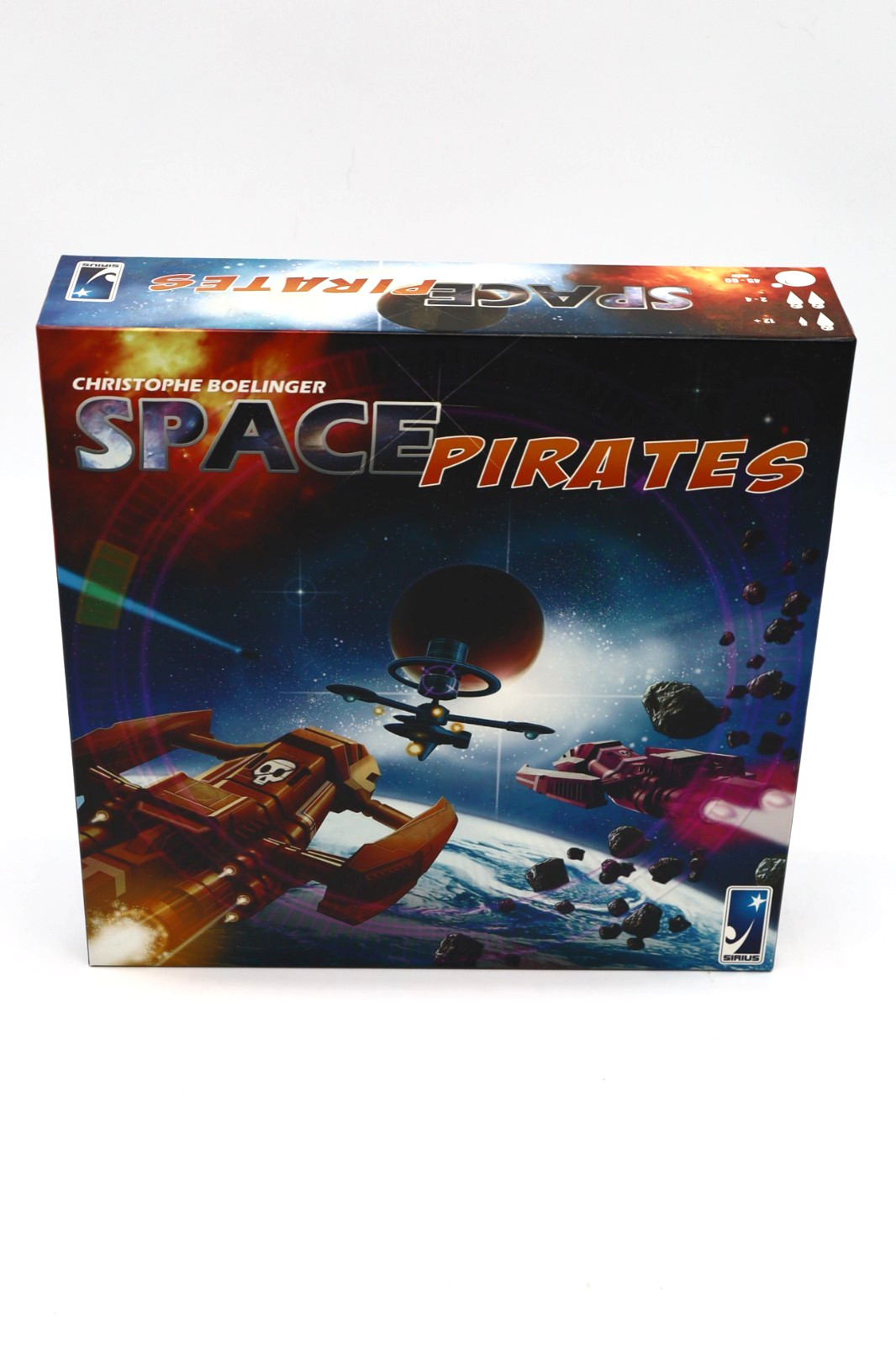 Space Pirates Board Game Sirius Christophe Boelinger OOP Unpunched Complete NM