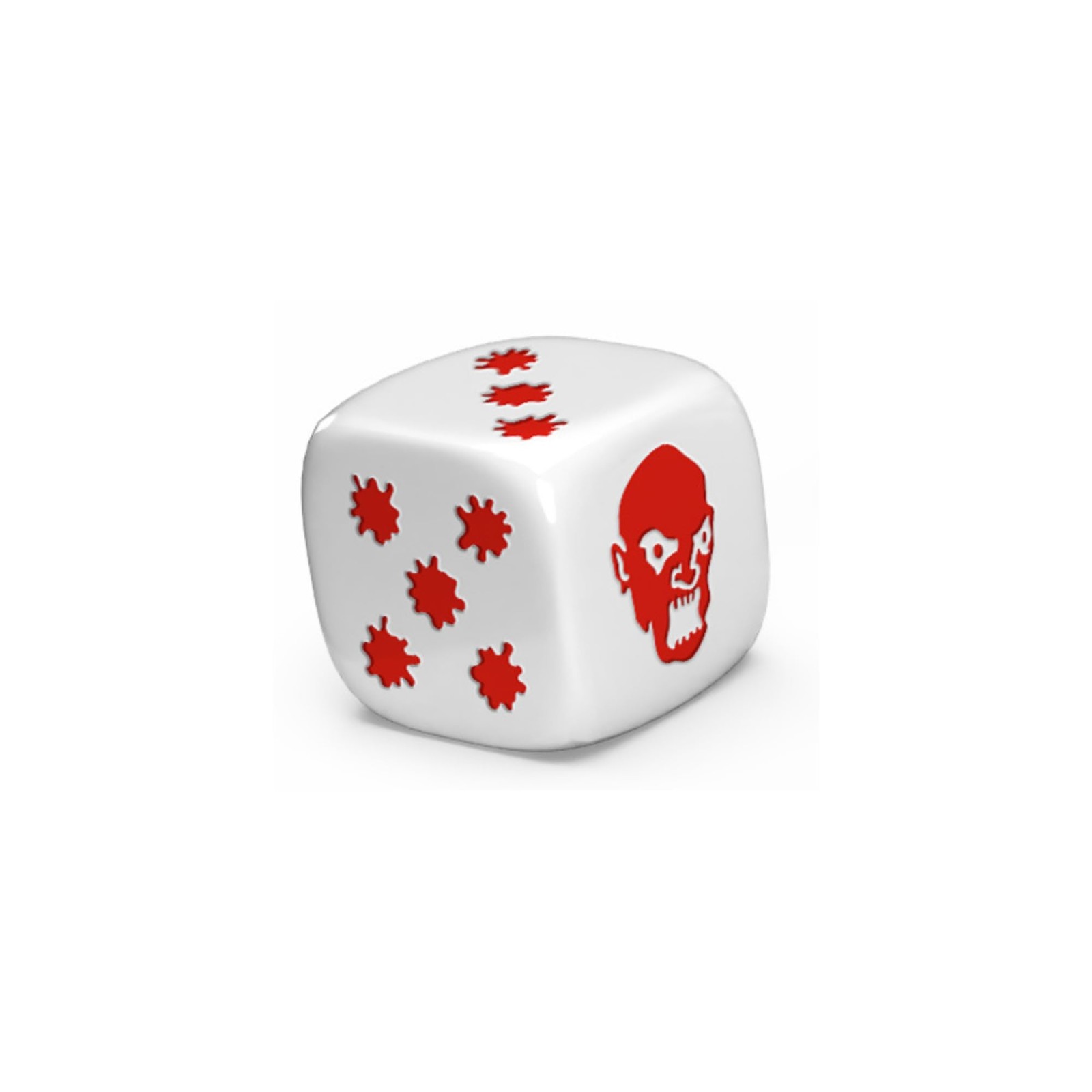 CMON Zombicide 2nd Edition Special Black and White Dice | 16mm, Various