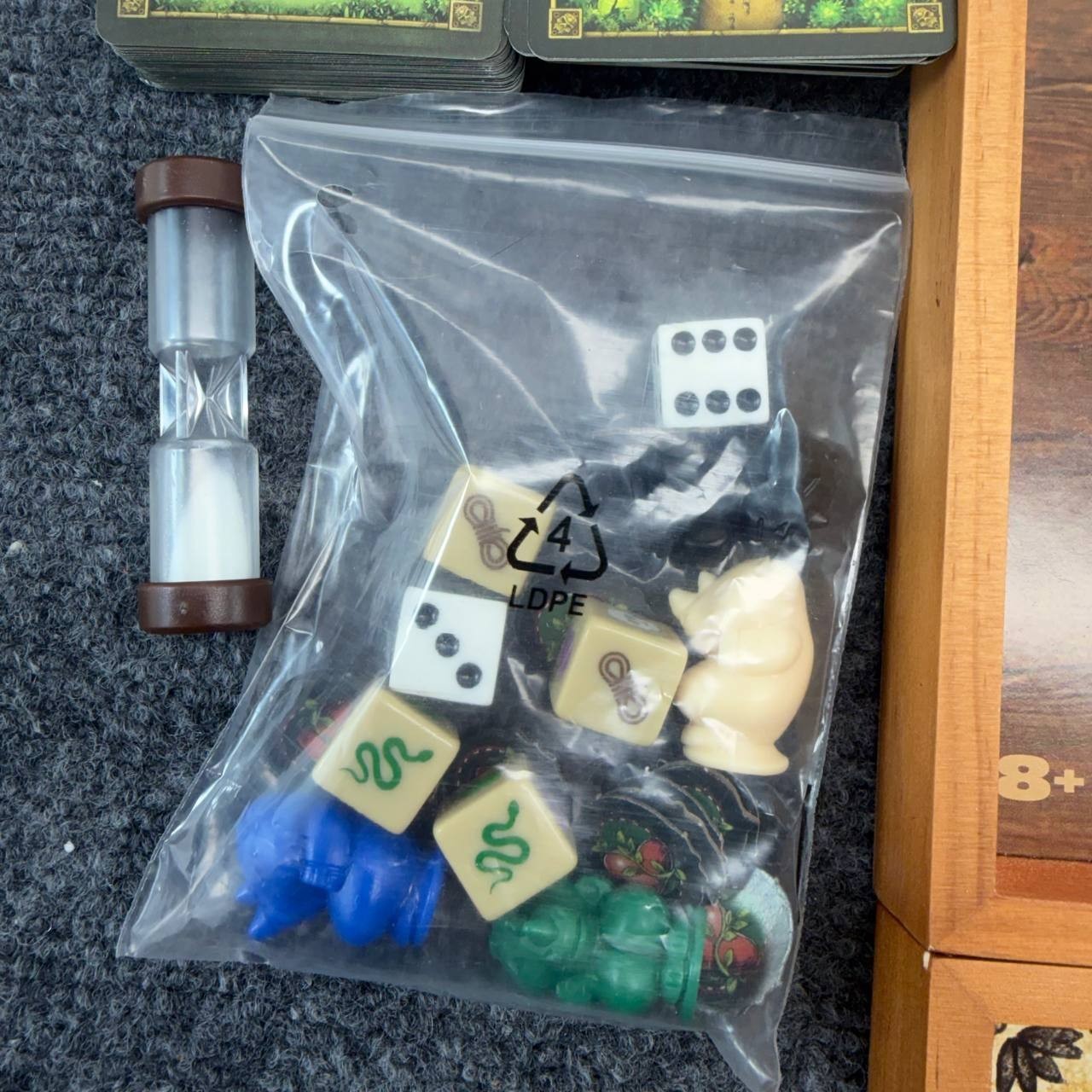 Spin Master Jumanji The Game Wooden Box Edition Board Game 21 Inch