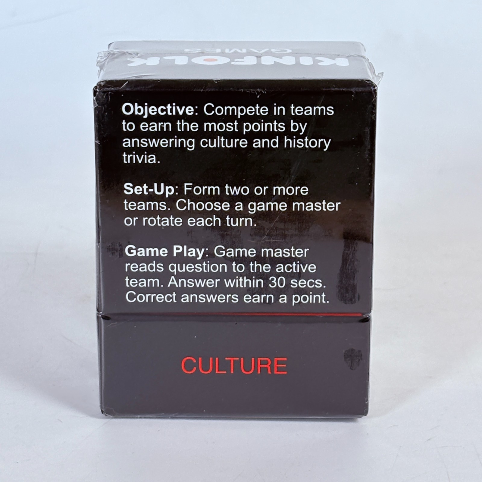 Kinfolk Games Stay Woke Celebration Culture Trivia Game Team Play 17+ 2 Players
