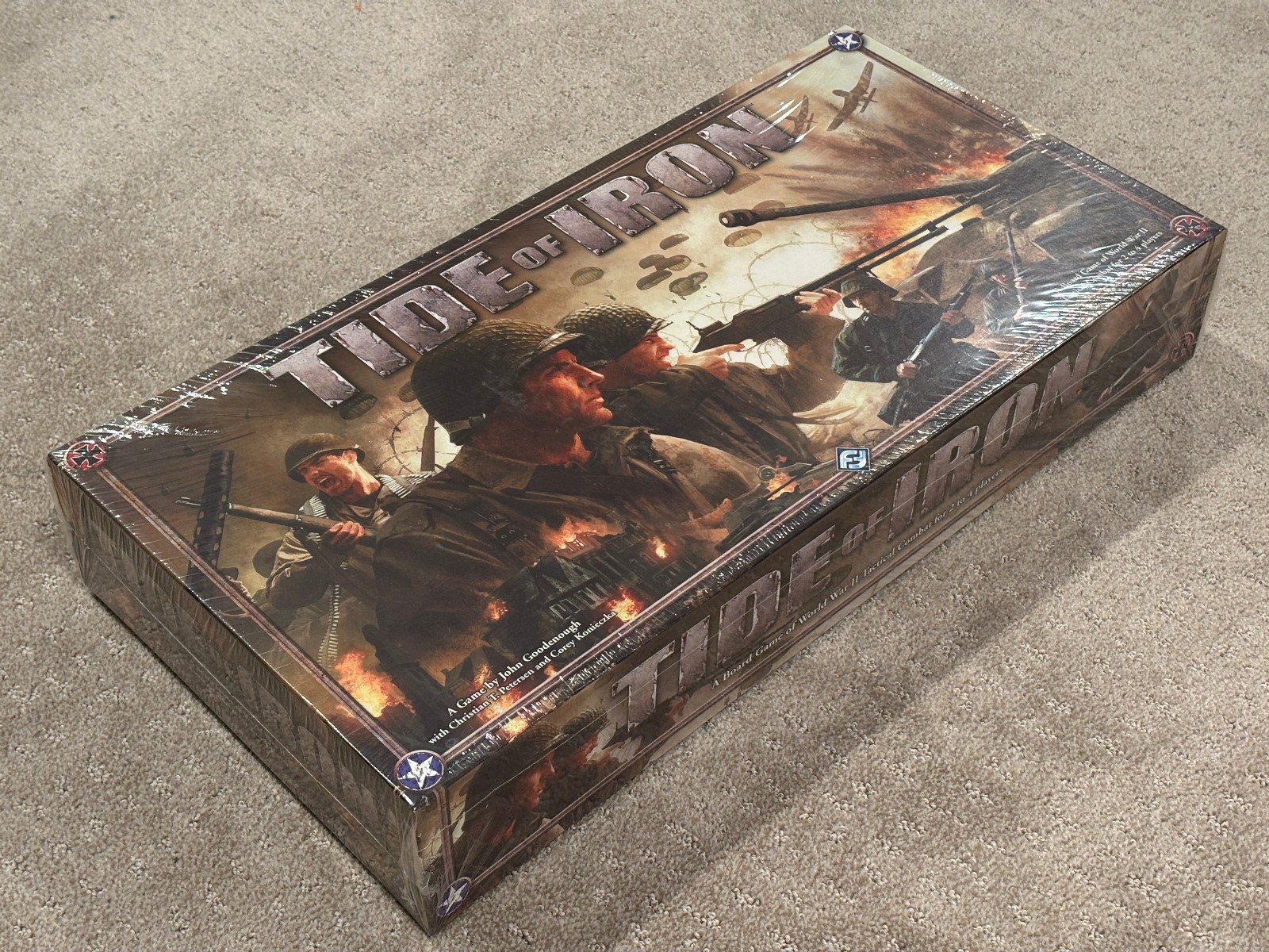 Tide of Iron World War 2 Board Game – Fantasy Flight Games – FFG – SEALED