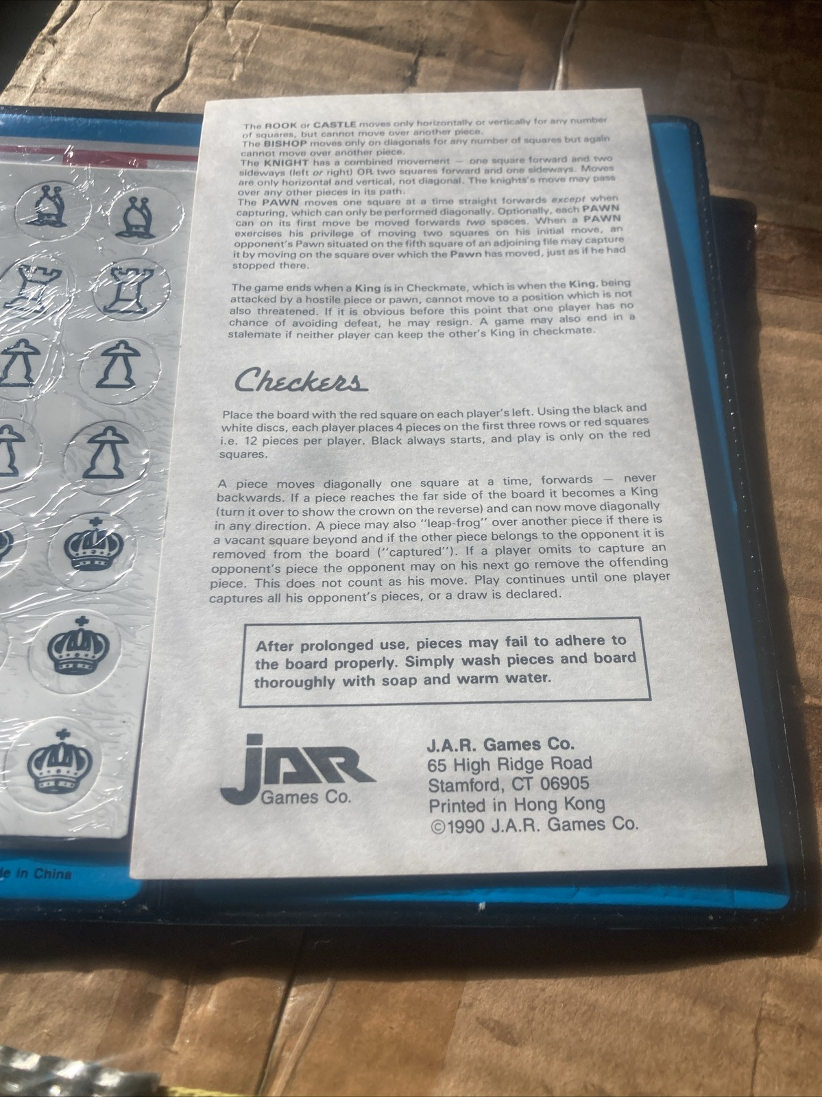 (36) NOS 1990 J.A.R. Games Pocket Chess & Checkers Sealed Cases Lot *RARE*