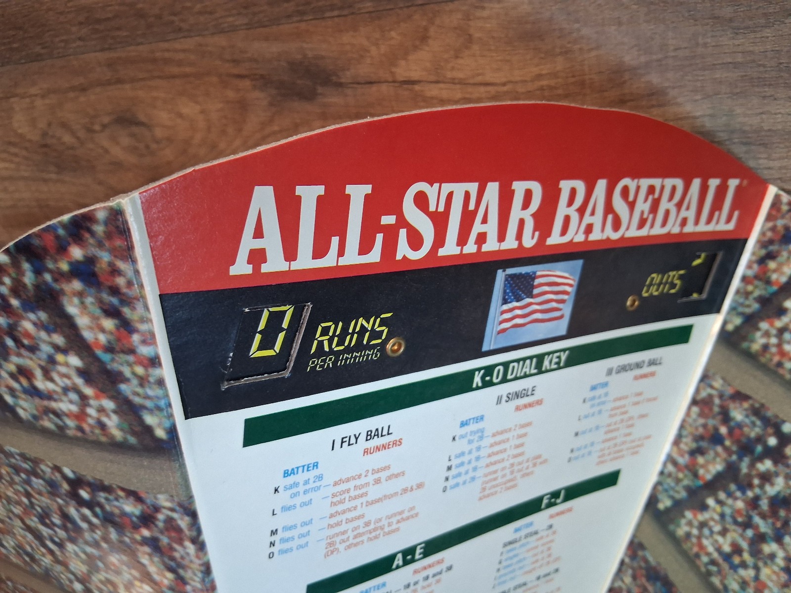 Cadaco The Original All-Star Baseball Game 1989 Complete 283 Babe Ruth