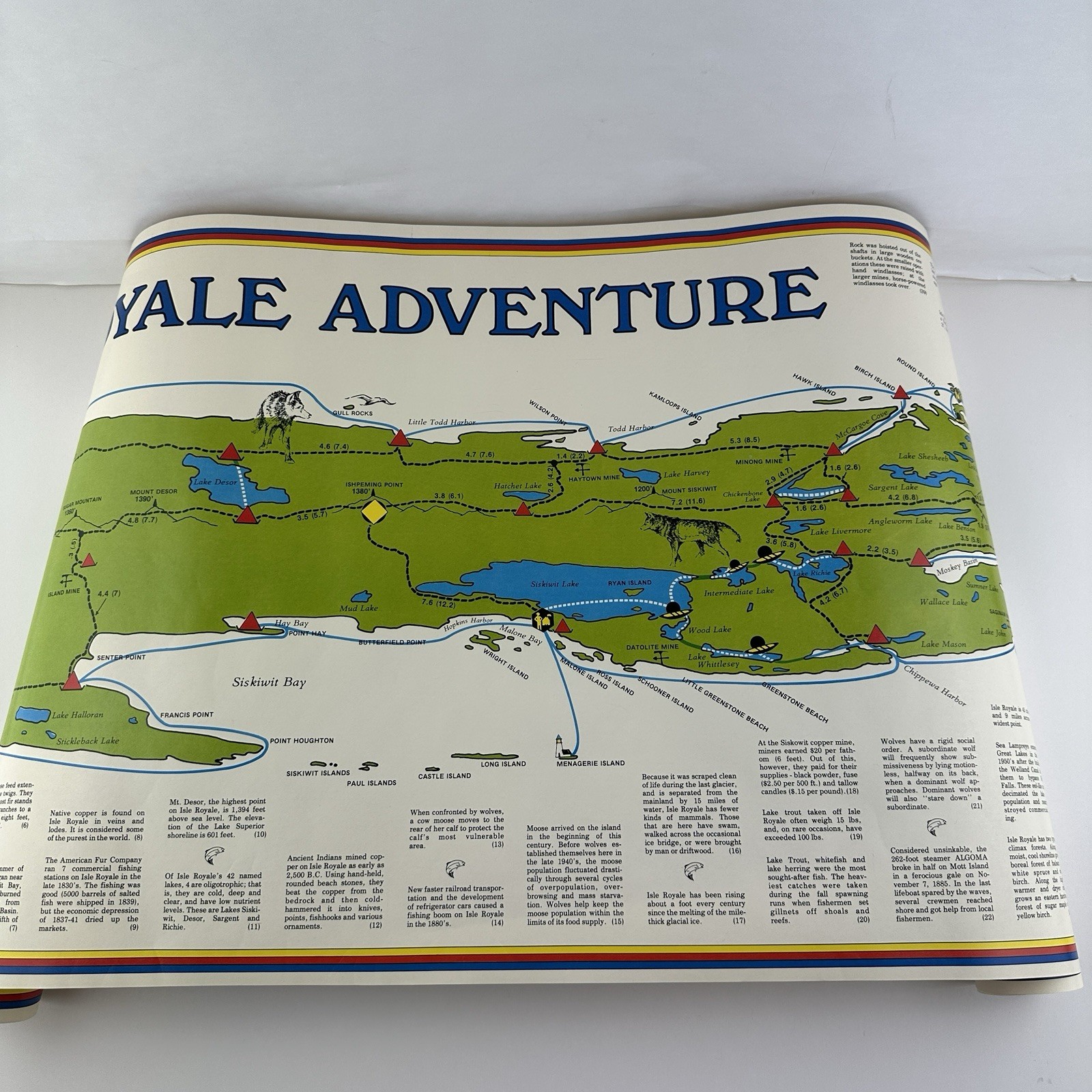 Isle Royale Adventure Game Genuine Copper Markers Vintage 1983 RARE **READ**