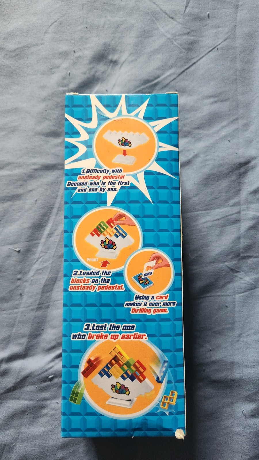 Tetra Tower Game Stack Attack Family Board for 1-4 Players Family Games 48 Pcs