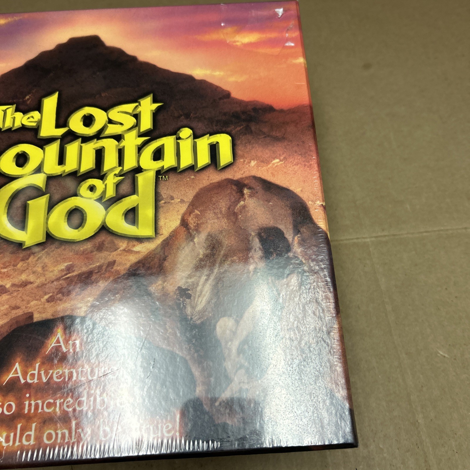 Tommy Nelson The Lost Mountain of God Biblical Adventure Board Game New W/Tears