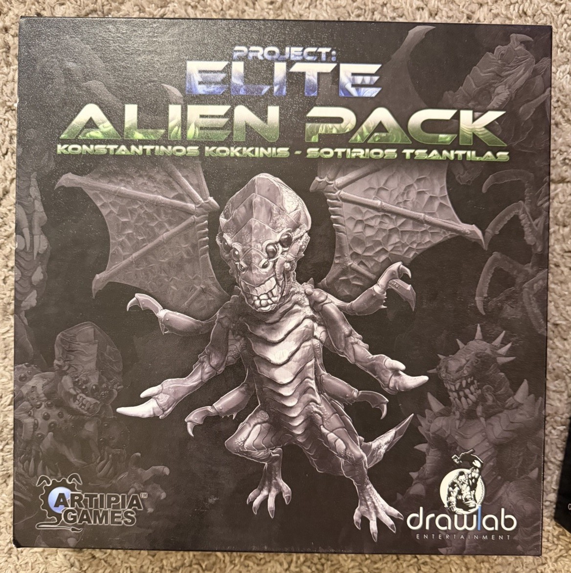 Project: ELITE Game Kickstarter Set Open Box