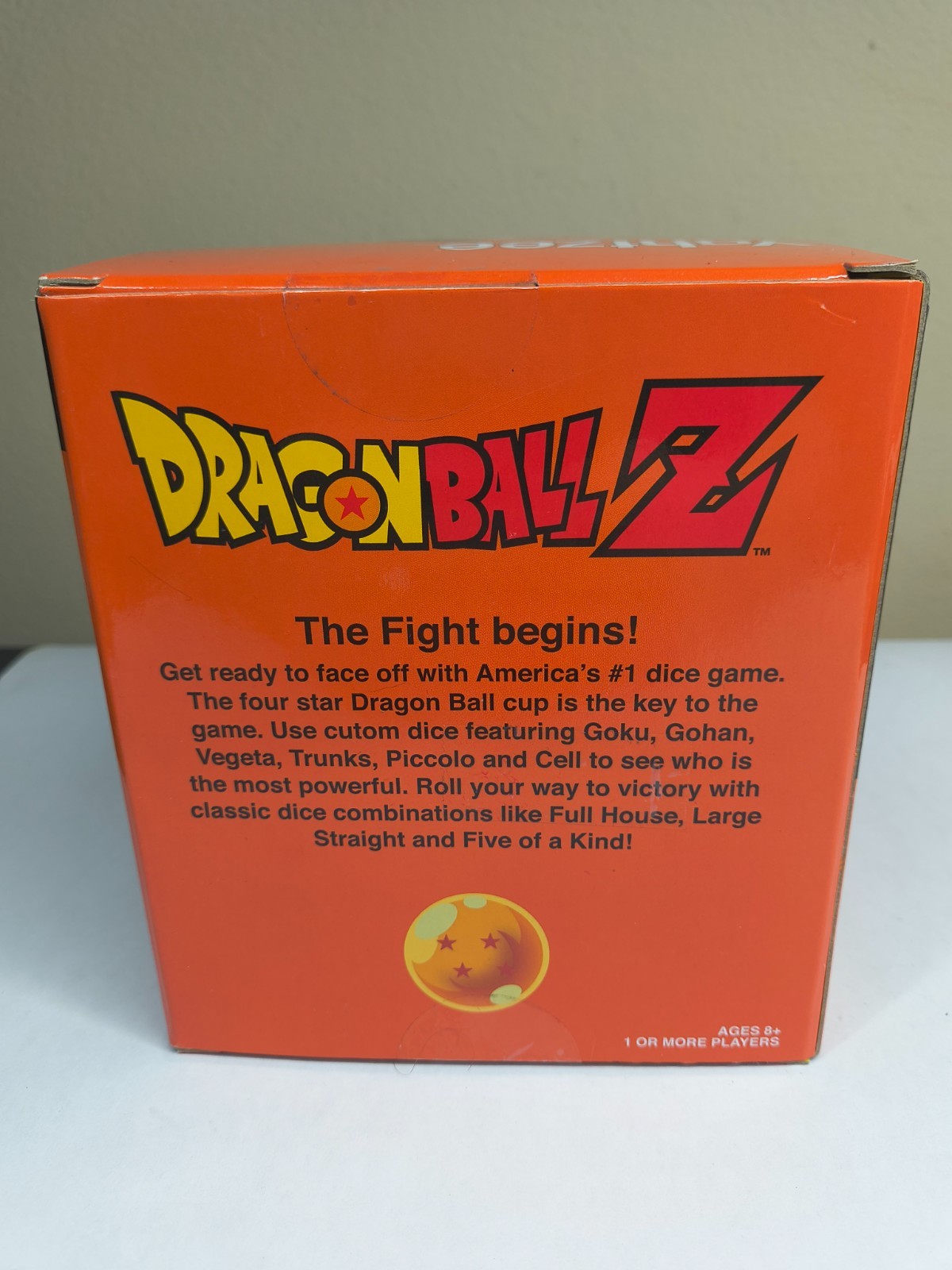 Dragon Ball Z Yahtzee Board Game NEW Open Box Hasbro USAopoly DBZ New