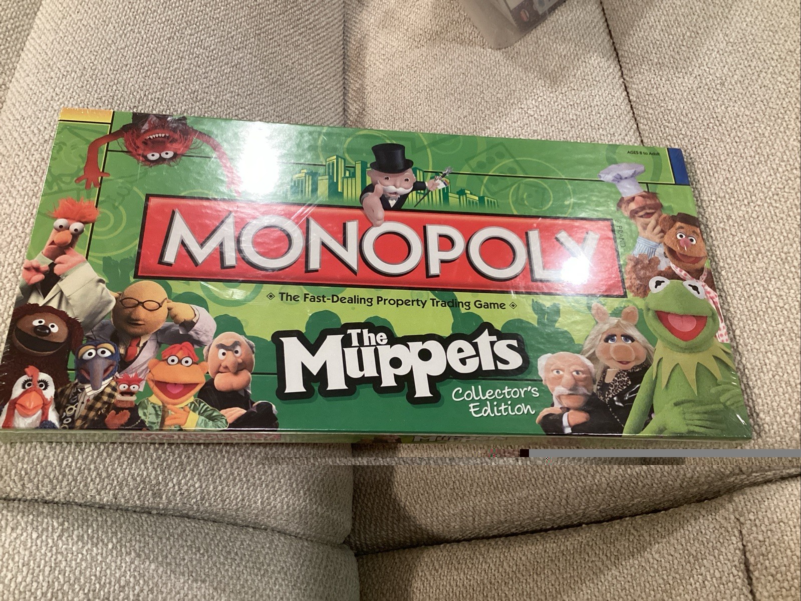 Monopoly The Muppets Collector’s Edition Board Game 2010 Incomplete 4 Tokens